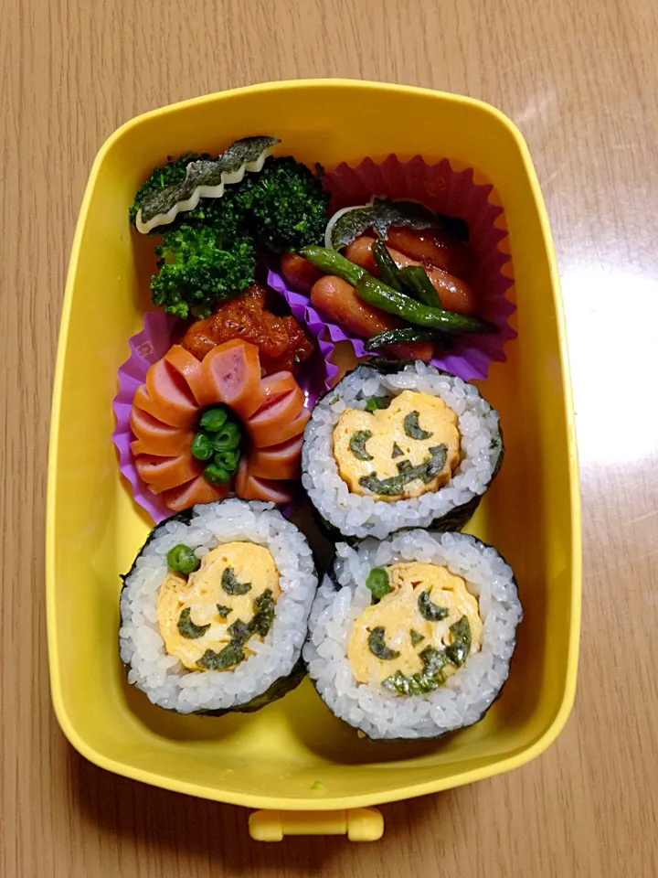 ハロウィンのり巻き弁当|エミさん