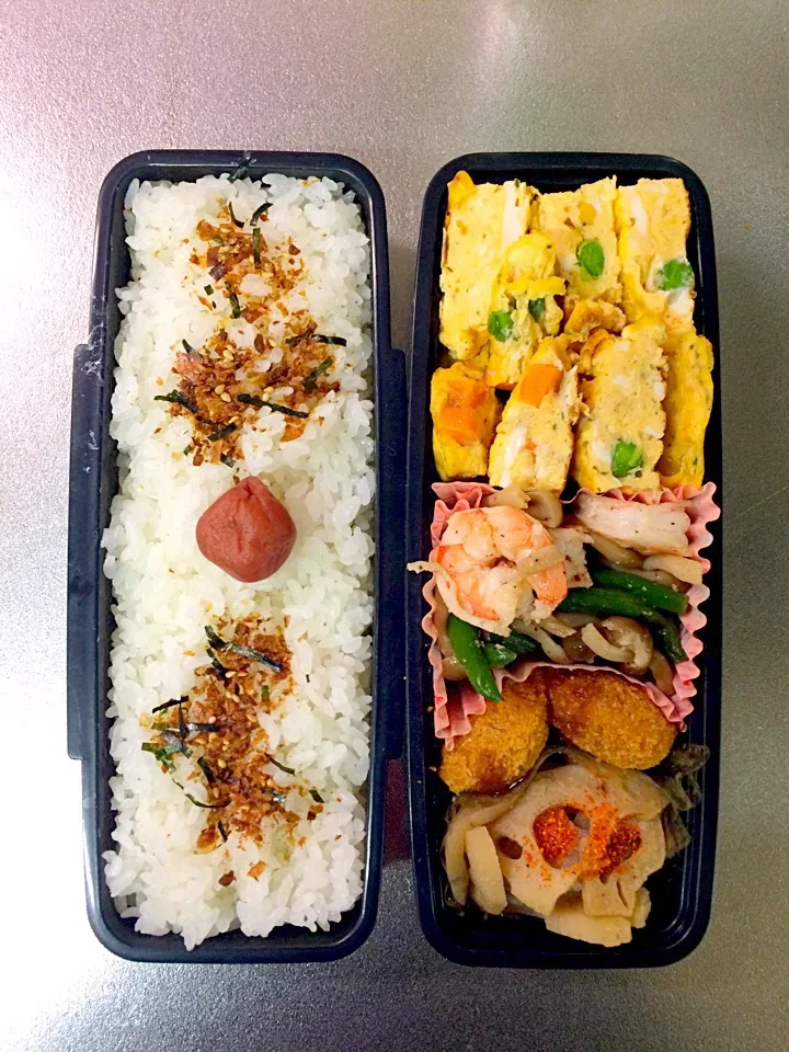 Snapdishの料理写真:息子用 お弁当(249)|トモさん