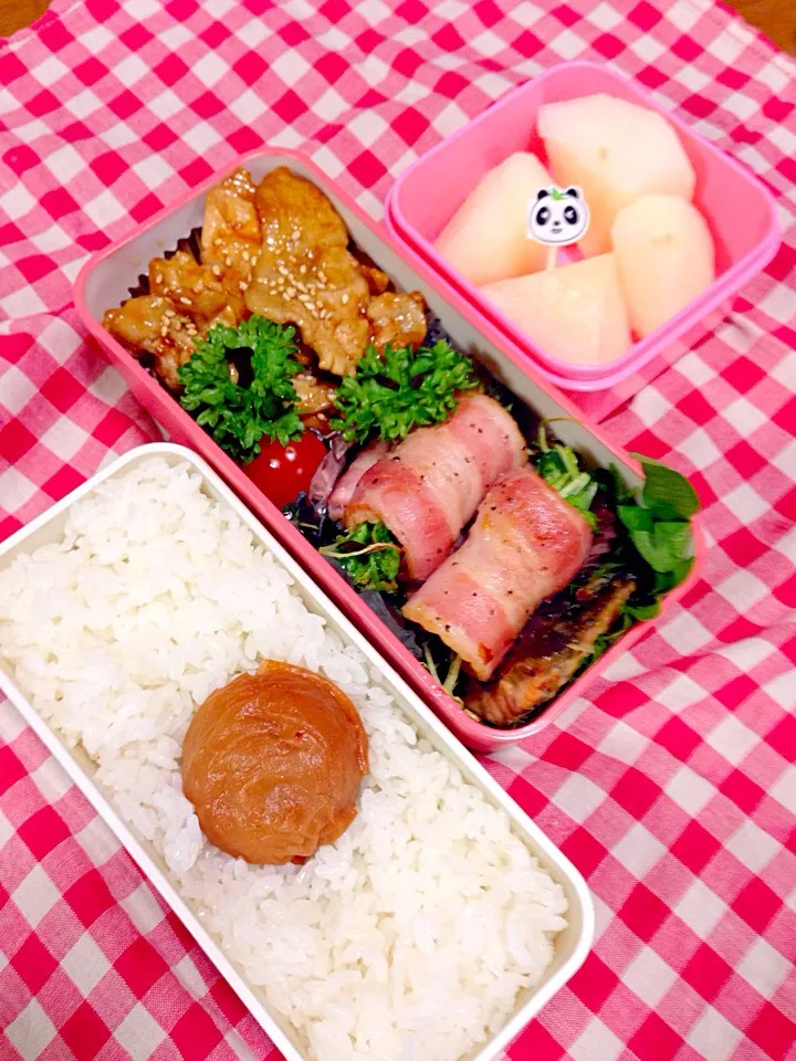 日の丸弁当|かりんかさん