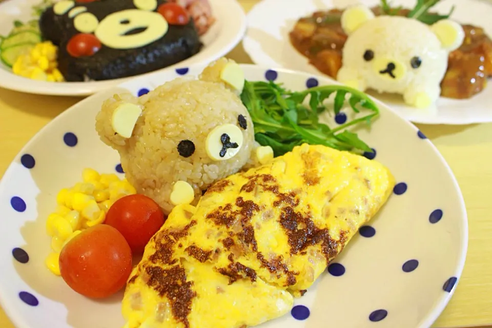 Rilakkuma Omurice リラックマ オムライス|Bren Luiさん