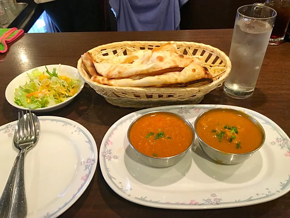 うずらのたまご 入りチキンキーマカレー&チキンカレー@アヴァタール|カリー仙人さん