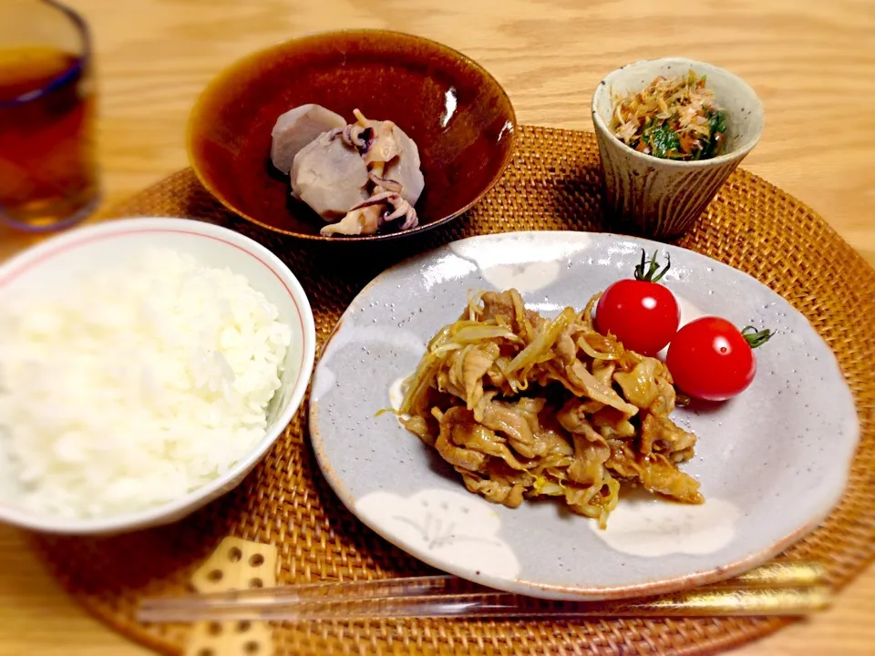 今日のお夕飯＊10/5|ゆきぼぅさん