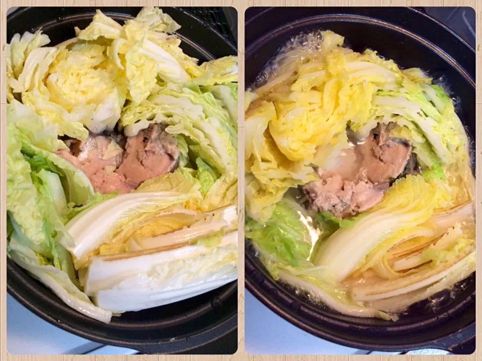 Snapdishの料理写真:鯖缶を使って…鍋♨|風流料理人さん