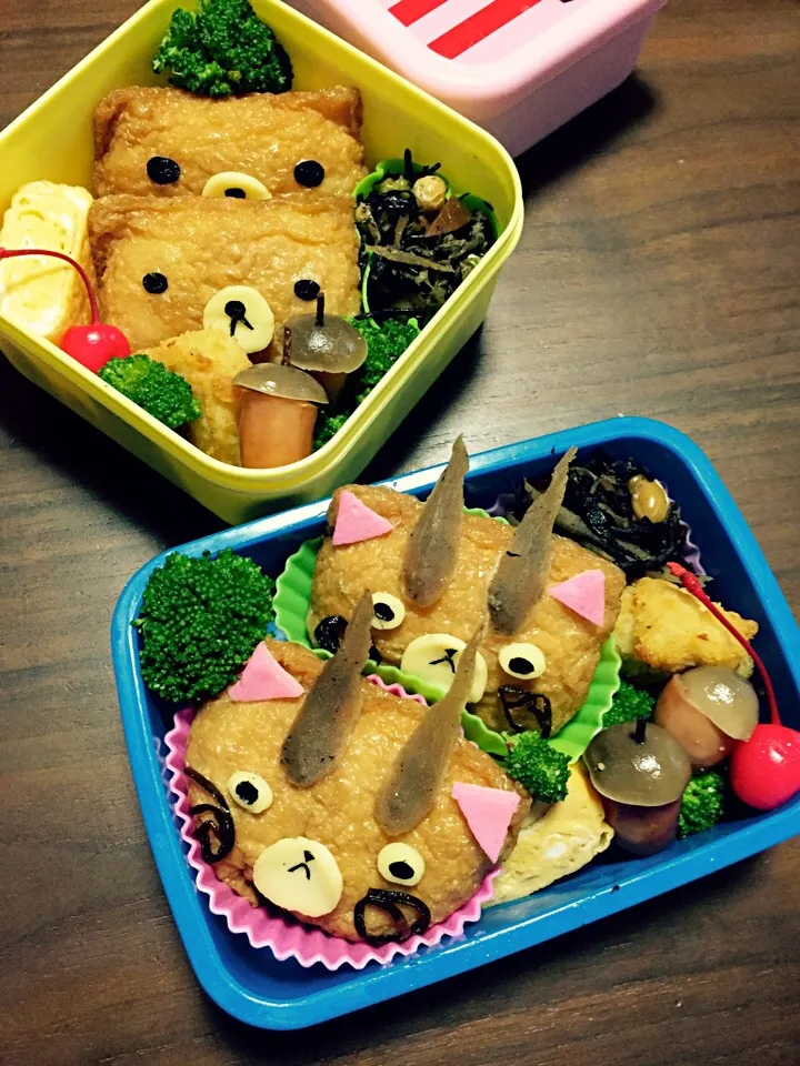 リラックマとこまさん弁当|toshimiさん