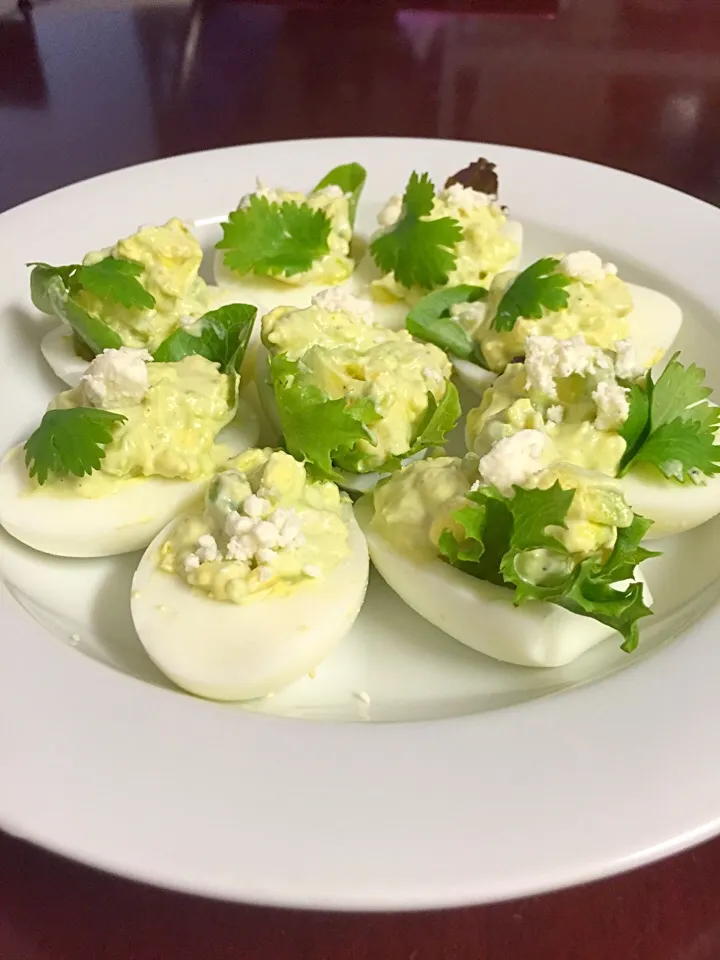 Avocado deviled eggs|Janeさん