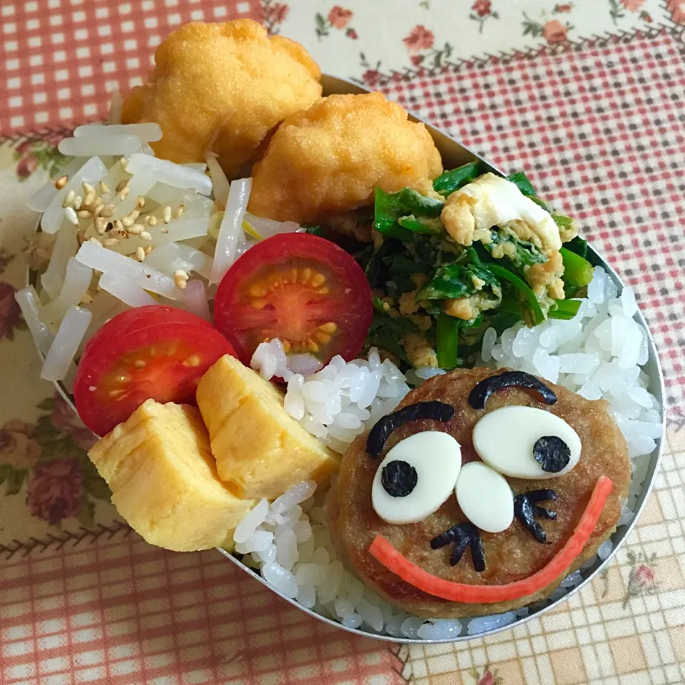 ハンバーグマン弁当🍱|＊ゆみしぼり＊さん