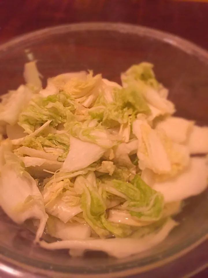 Homemade Kimchi process step 1!|christineさん