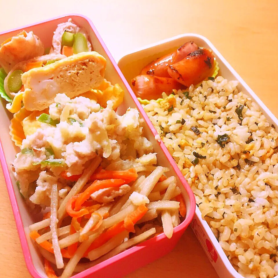 Snapdishの料理写真:今日のお弁当|ELLIさん