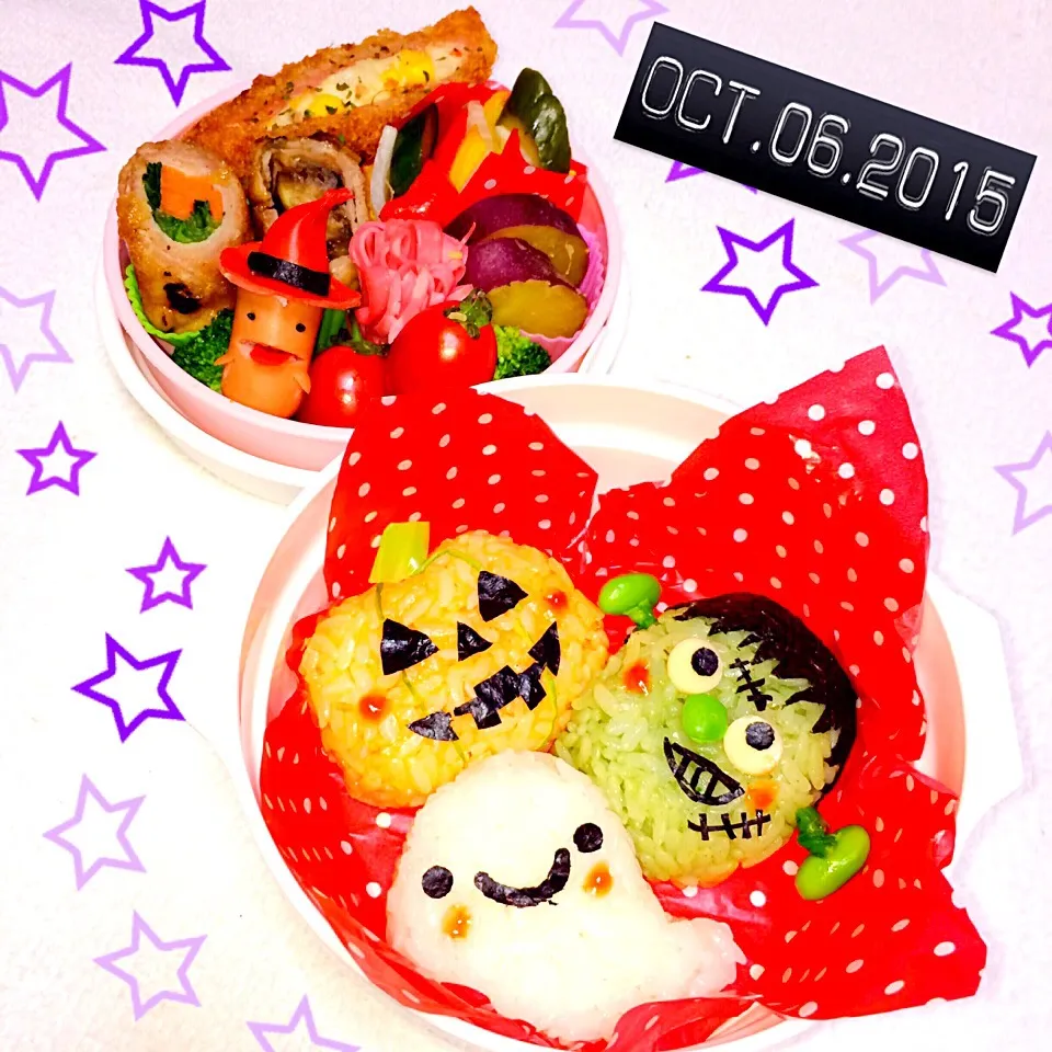 ハロウィン♡娘弁当♪|こぶちゃんさん