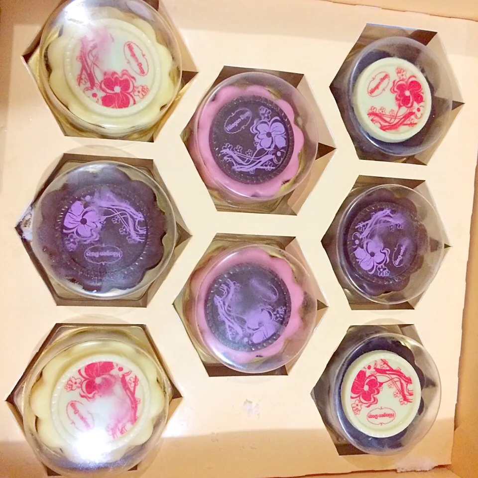 Ice Cream moon cakes from Hagaan Daz|prissyさん