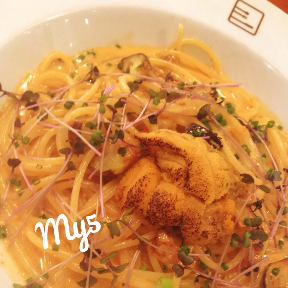 雲丹パスタ♡|my5さん