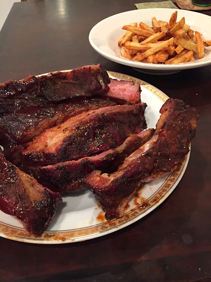 BBQ Ribs & Fries|Chris Shannonさん