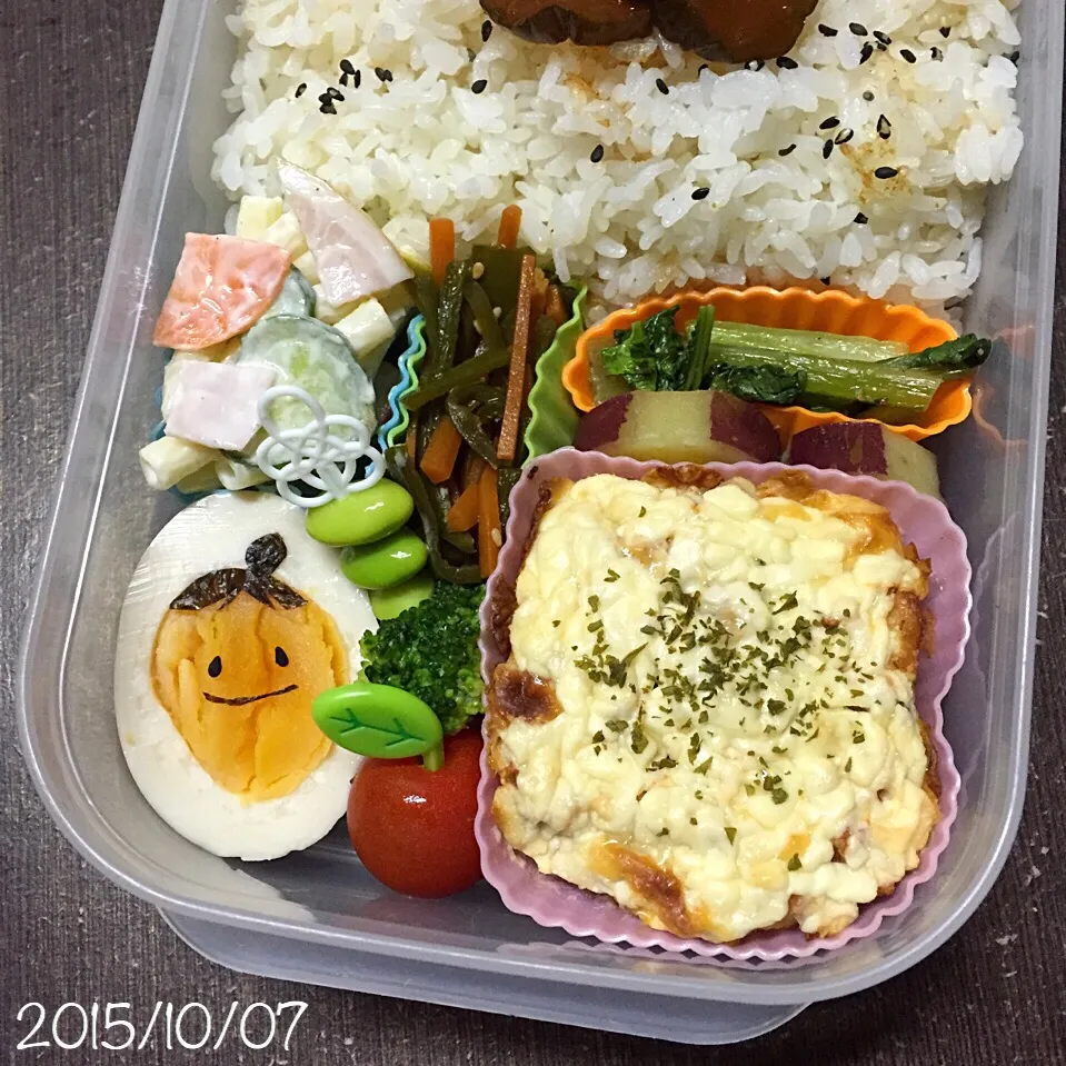 10/07お弁当⚘ᗾᐝ|ふくろう女子さん