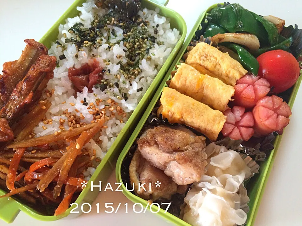 高校生息子①弁当🍱|Hazukiさん