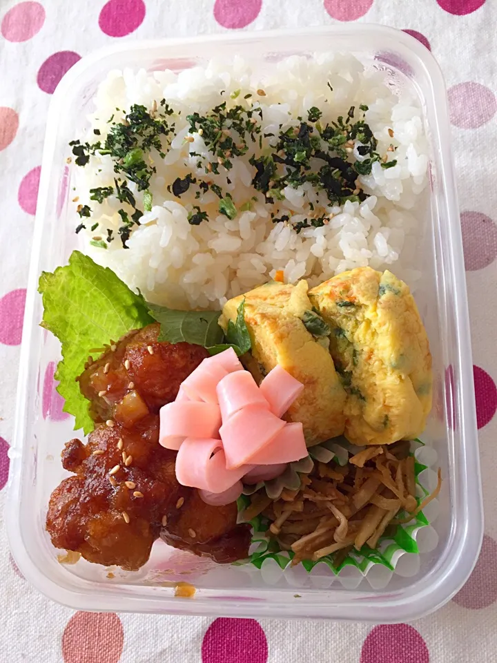 Snapdishの料理写真:２０１５年１０月７日 パパのお弁当♡|えり♡さん