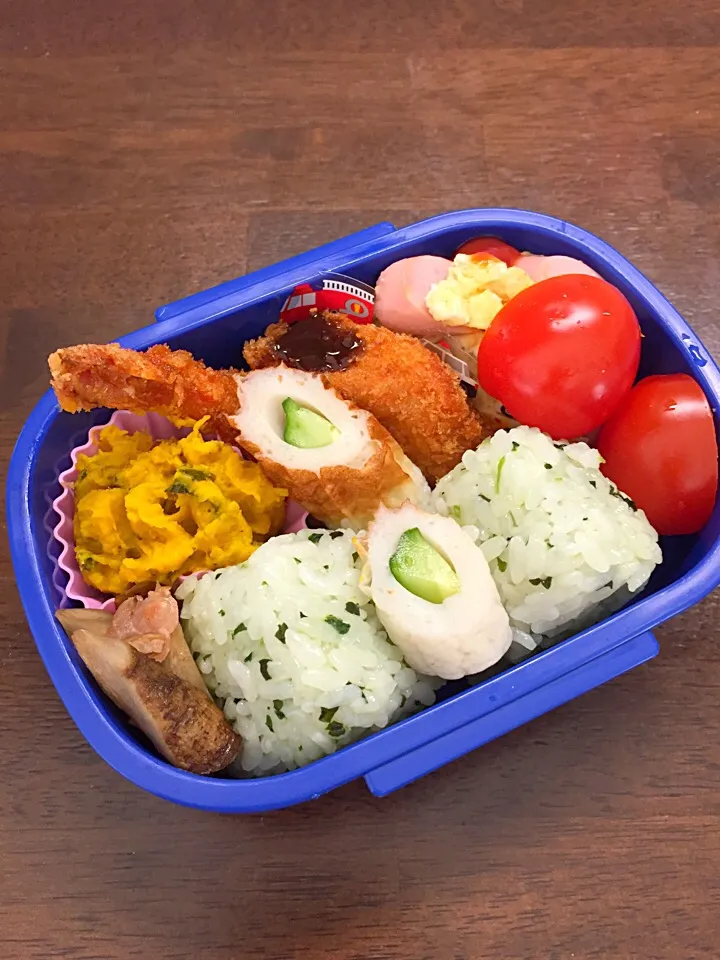 海老フライと鮭フライ弁当|kiicoさん