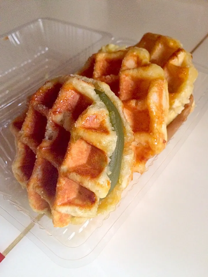 Belgian Waffles (Green Tea, Custard & Coffee)|willklhさん