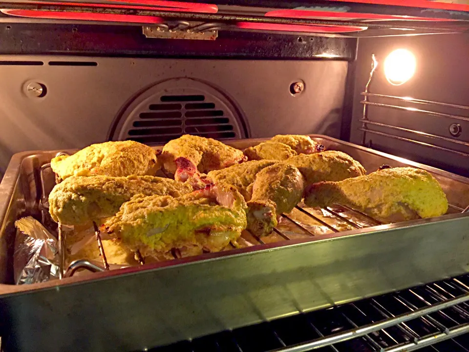 Tandoori Chicken in process|Colleen Teoさん