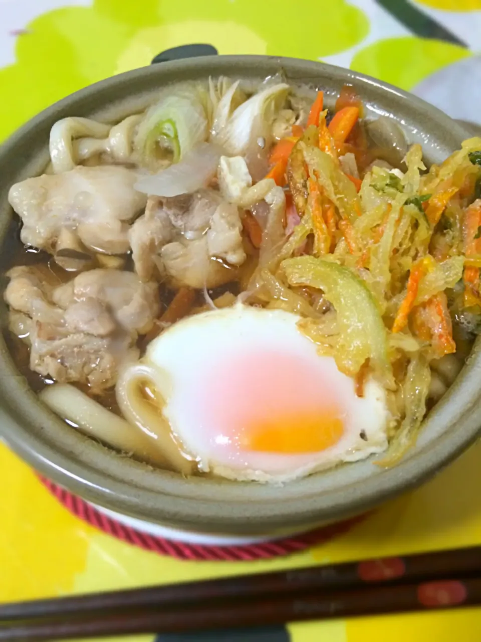 鍋焼きうどん|ぽんちょさん