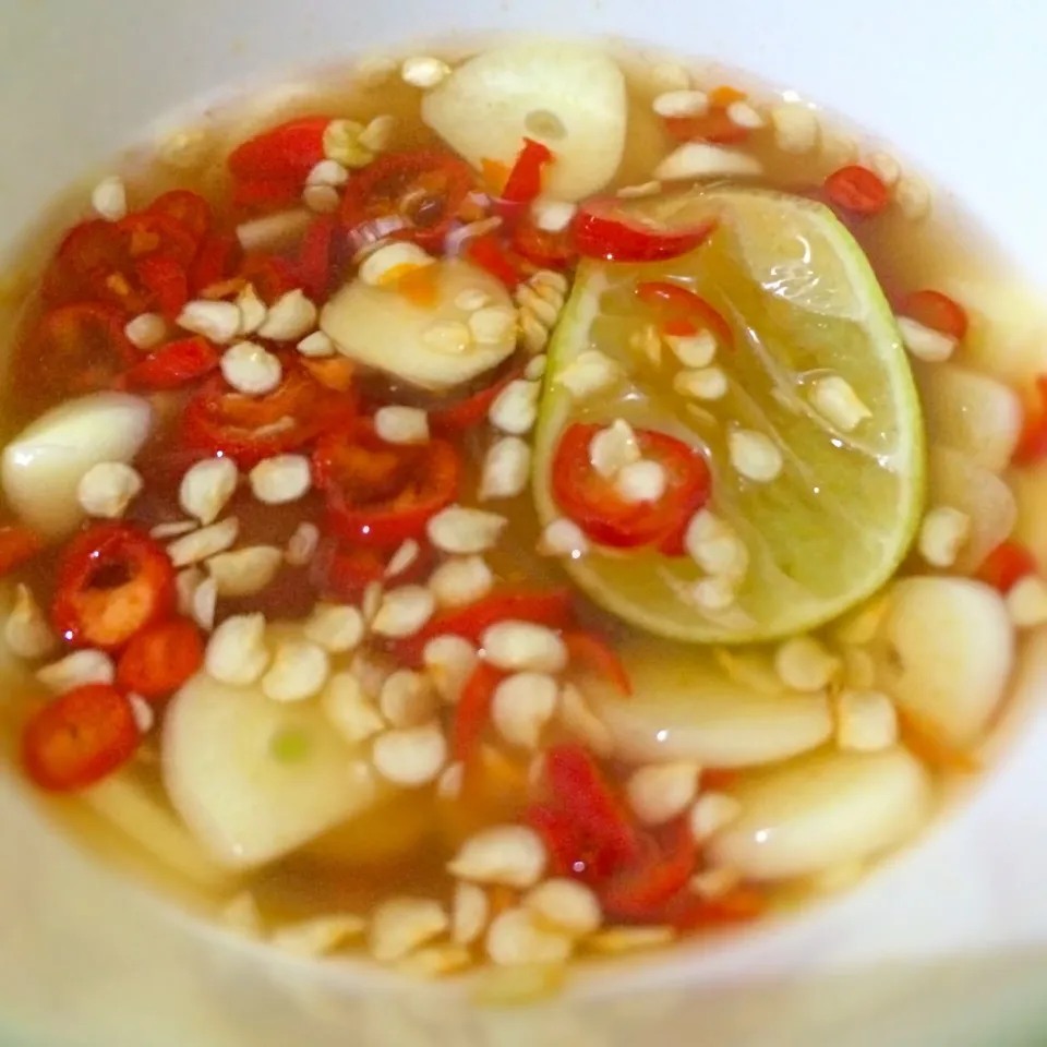 Chilli and garlic in fish sauce|PJさん