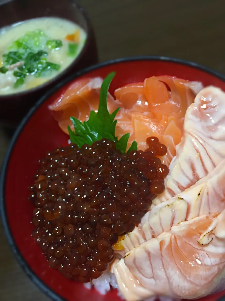 海の親子丼作りました☻|みりんさん