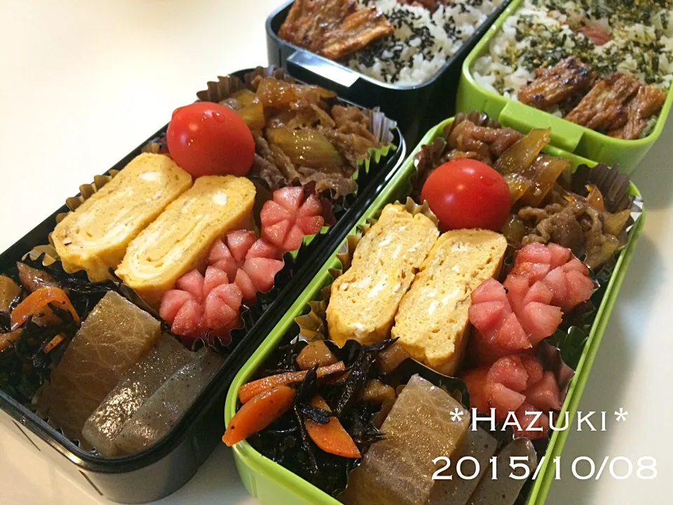 高校生息子弁当🍱🍱|Hazukiさん