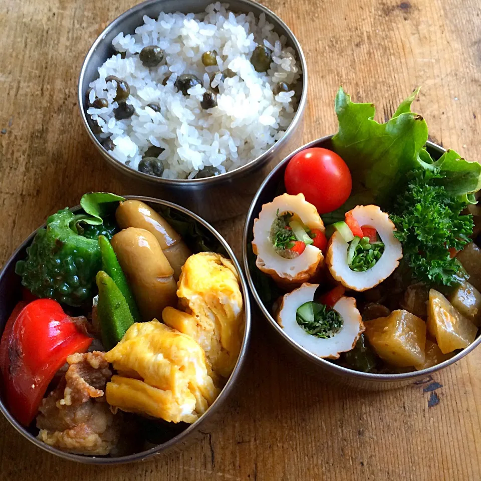 Snapdishの料理写真:今日のお弁当‼︎ 8 October|Yoshinobu Nakagawaさん