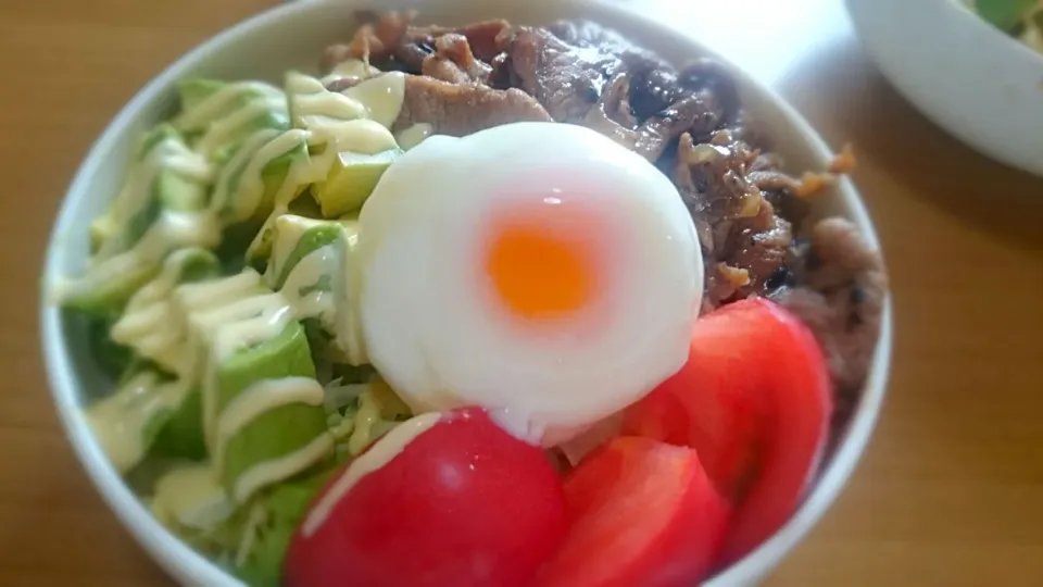 アジアン風のっけ丼(о´∀`о)|ももじり(о´∀`о)さん