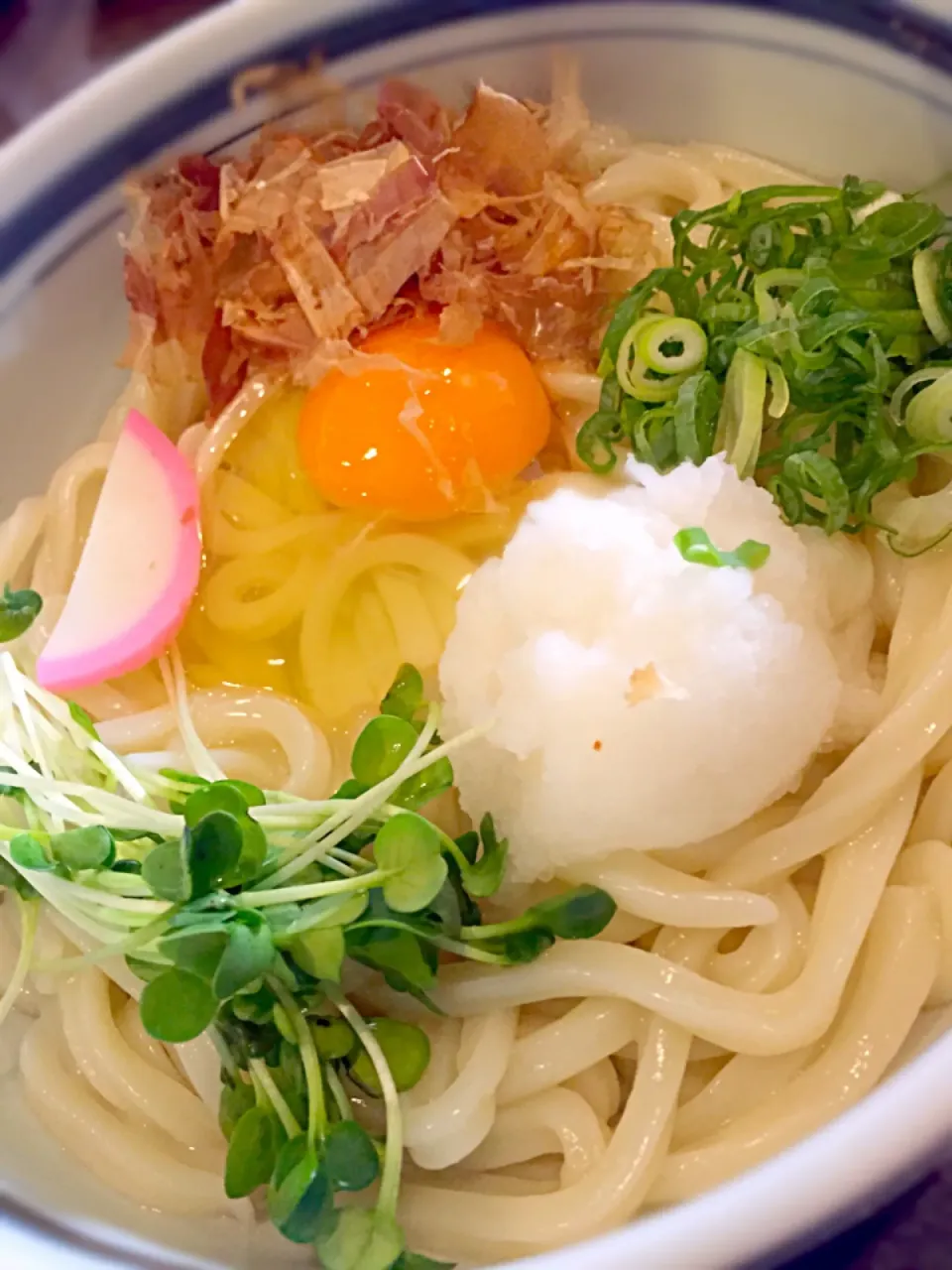 釜玉うどん！香川、愛媛のアンテナショップだけあって本場の味がします。|Tomyさん