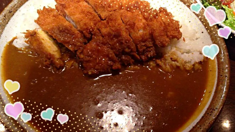 カツカレーの5辛だよ～❤😝|maho❤さん