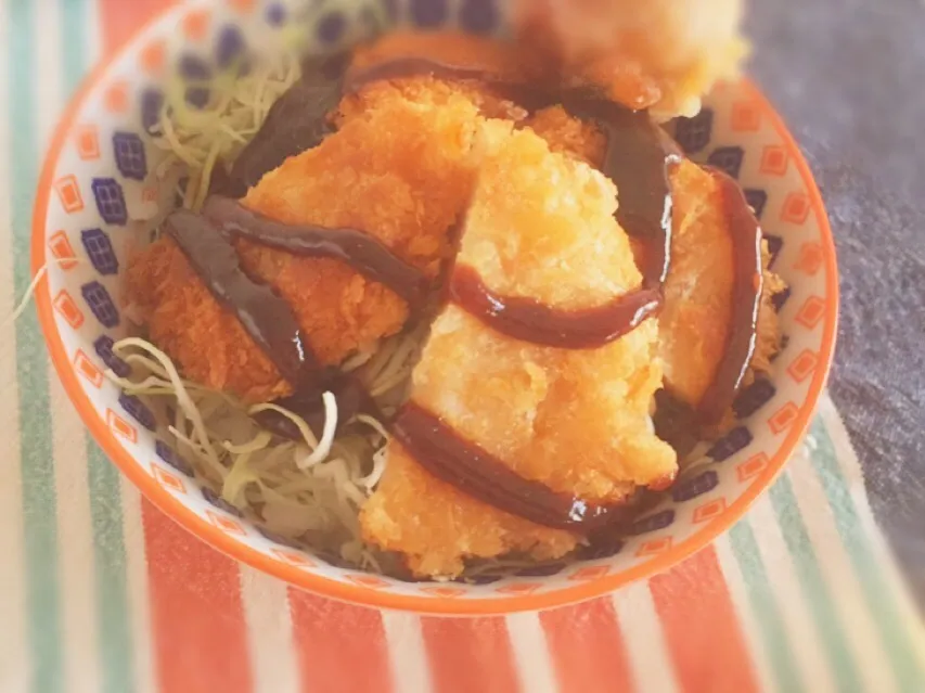 Snapdishの料理写真:味噌カツ丼|chi-sanさん