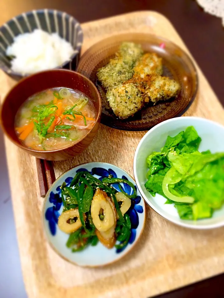 鶏肉の青海苔焼き|りんさん