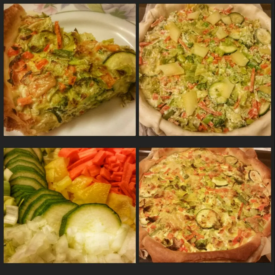 vegetable Quiche made with ❤|Najeskaさん