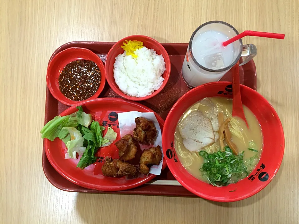 唐揚定食(こってり)|ばーさんさん