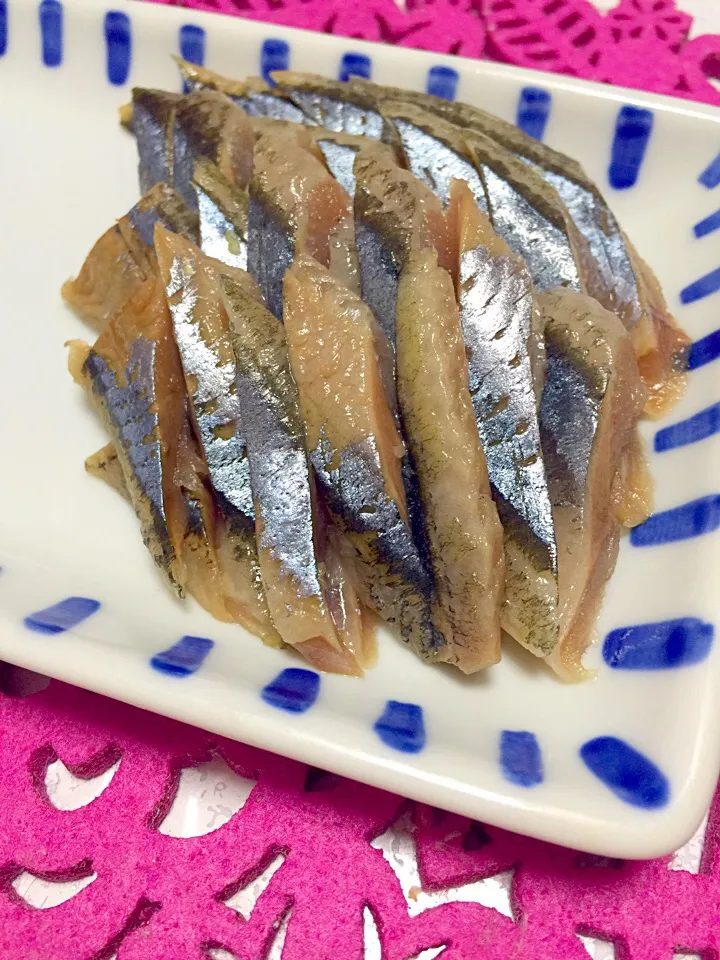 厚岸産の秋刀魚のお刺身❤️ご飯とビールが進みます*\(^o^)/*|えりちゃんさん