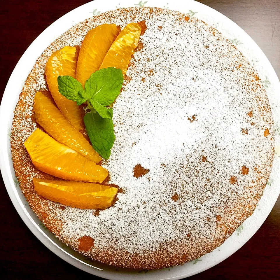 Orange sponge cake!|gayatri singhさん