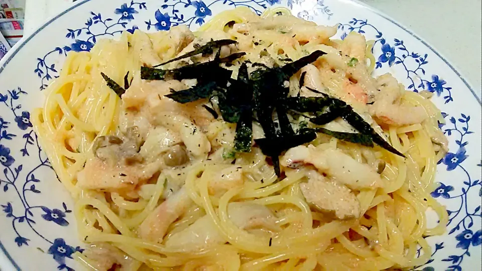 タラコクリームパスタ❗|かずえさん