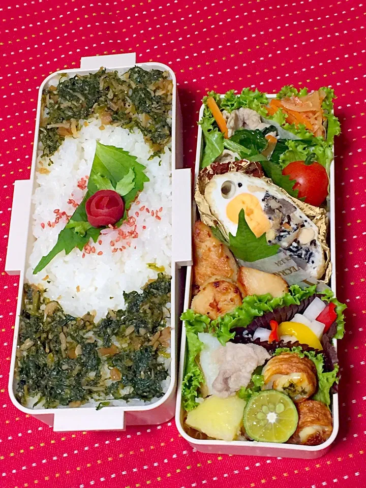 高校生男子のがっつり弁当୧(๑•̀⌄•́๑)૭✧|おざMAMAさん