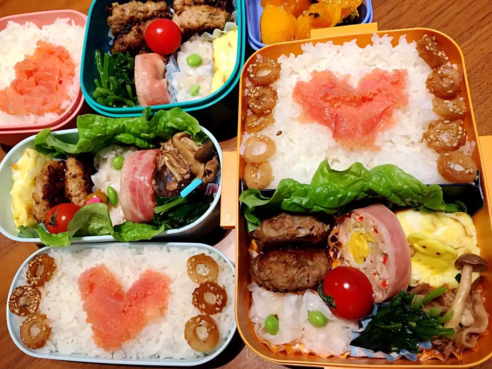 今日のお弁当☆
なんとなくハートで♡|yumisyuiさん