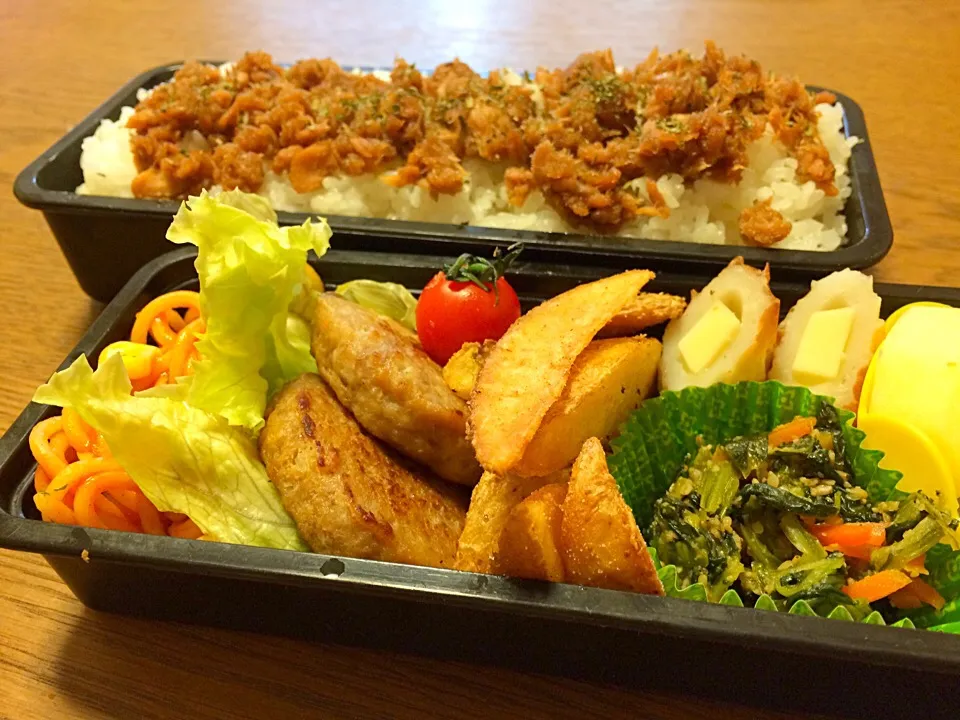 10/9今日の高1男子弁当^_^|chunさん