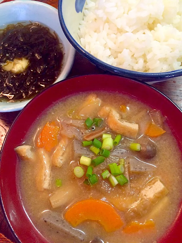 けんちん汁朝定食|Hiromi Isonagaさん