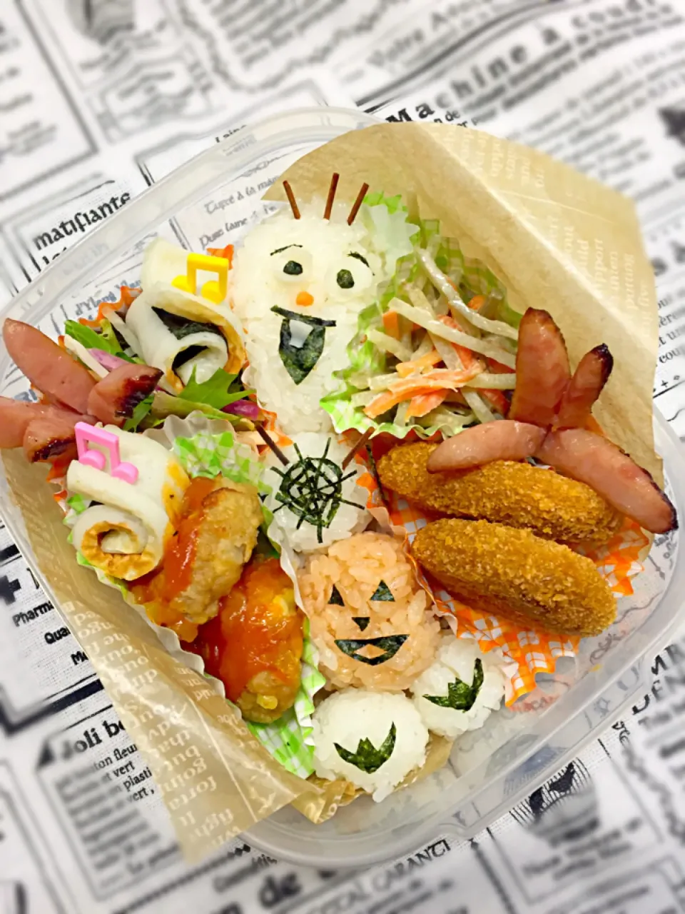 オラフ弁当♪ハロウィンバージョン🎃|キャサリン816さん