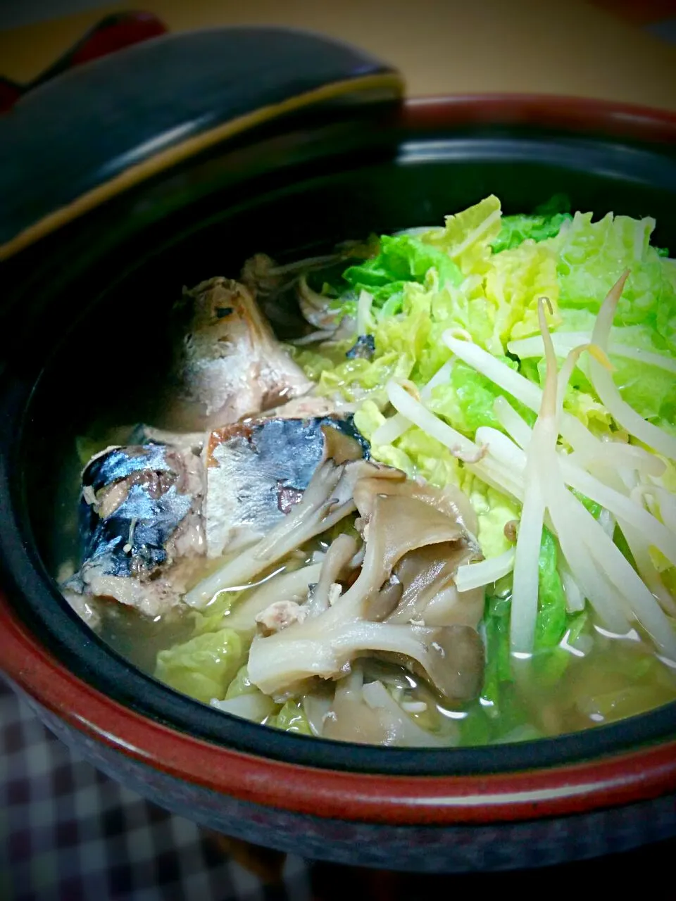 ラー山さん·風流料理人さんのお料理*
        ～鯖の水煮鍋☆サバポン～|ことり*さん