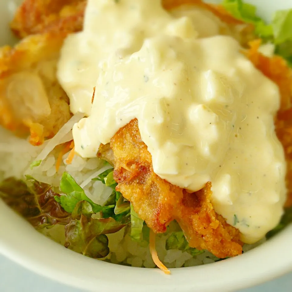 Snapdishの料理写真:チキン南蛮丼～v(^o^)|たかたかさん