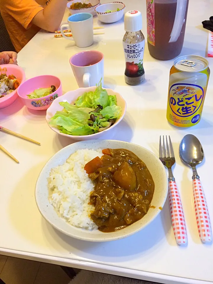 カレー♪は子供達が大好き♡10/9|ちび太さん