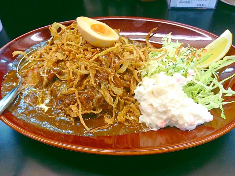 カレーは飲み物。の黒い肉カレー＠新橋|Yasuhiro Koikeさん