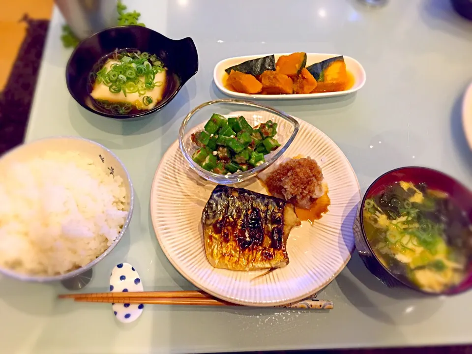 焼き鯖定食|まなさん