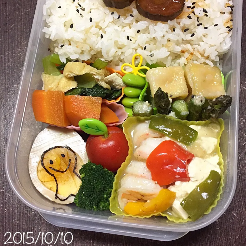 10/10お弁当⚘ᗾᐝ|ふくろう女子さん