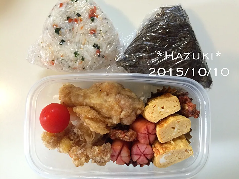 Snapdishの料理写真:高校生息子②弁当🍱|Hazukiさん