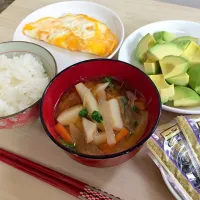 Snapdishの料理写真:お野菜たっぷり朝食|mayumiさん